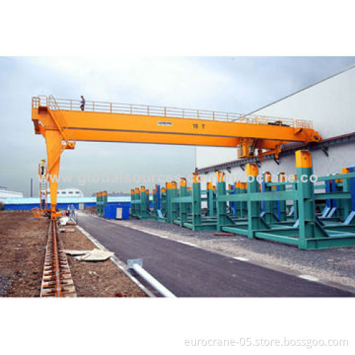 Heavy-duty Electric Double Girder Gantry Crane